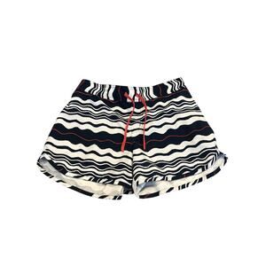 Columbia women’s shorts size L blue white red stripe